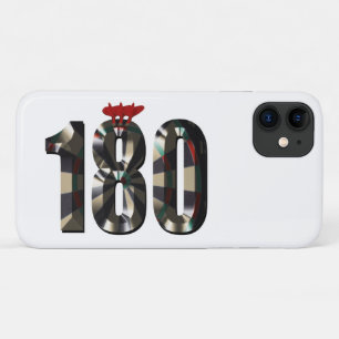 Darts Champion Score 180 Dimensional Number, iPhone 11 Case