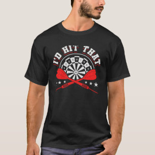 Darts Champion Vintage Arrow Dartboard Dart Player T-Shirt