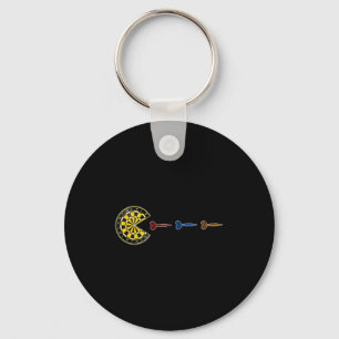 Darts - dart-man key ring