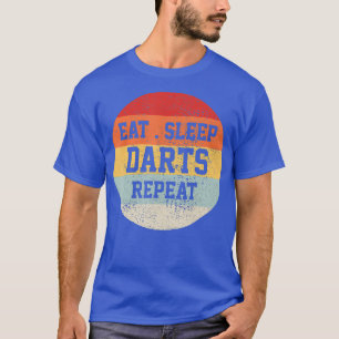 Darts Dart Player Retro Vintage Funny Gift T-Shirt