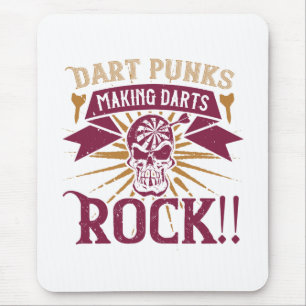Darts - Dart Punks Making Darts Rock! Mouse Mat