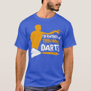 Darts Dart-Throwing Dartist Dartboard Bullseye T-Shirt