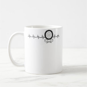 Darts Dart-Throwing Dartist Dartboard Target Shoot Coffee Mug