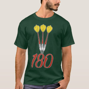 Darts Dartboard Arrow 180 Teammate Gift Premium T-Shirt