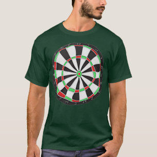 Darts Dartboard Design drawn funny Gift Dart T-Shirt