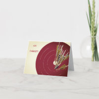 DARTS DARTBOARD ON TARGET BIRTHDAY PERSONALIZE