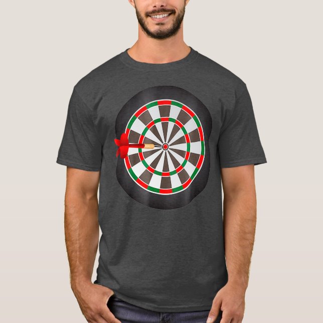 Darts Dartboard T-Shirt (Front)