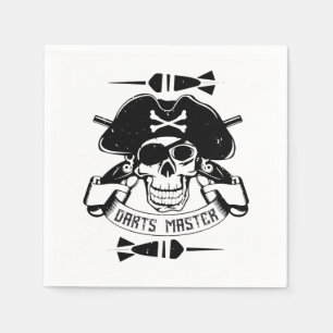 Darts - Darts Master Skull Napkin