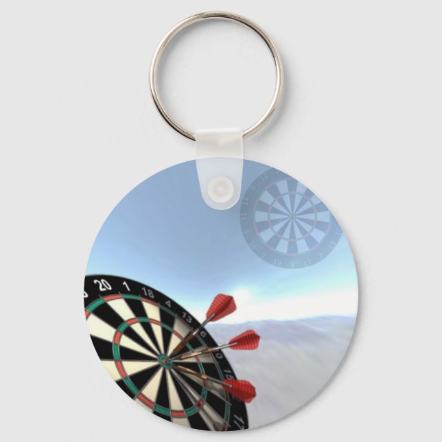 Darts Design Key Ring (Front)