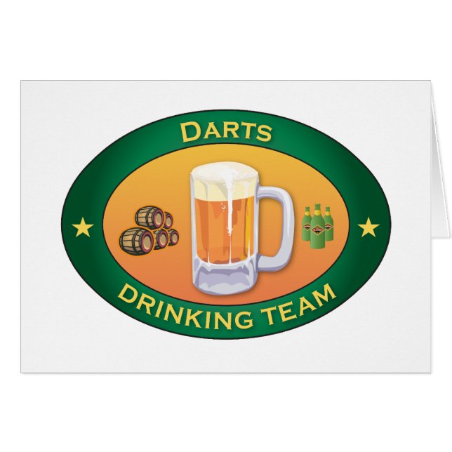 Darts Drinking Team (Front Horizontal)