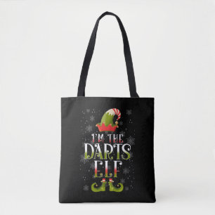 Darts Elf Christmas Tote Bag