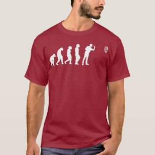 Darts Evolution Funny Dart Players Cool Gift T-Shirt