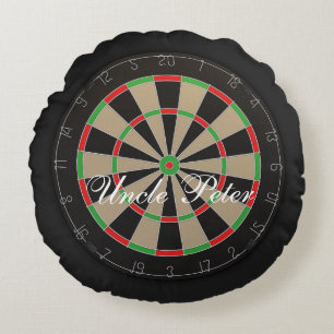 Darts Fans 🎯😍 Dartboard Round Cushion