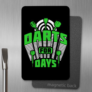 Darts For Days - Dart Fan Magnet