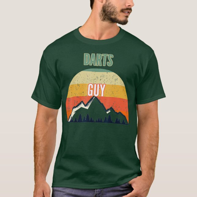 Darts Gift for Men Darts Guy T-Shirt (Front)