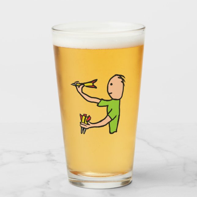 Darts Glass (Front Filled)