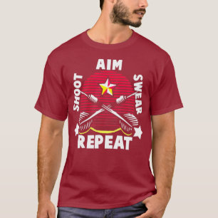 Darts Humourous Darts Quote Darts Board Beer T-Shirt