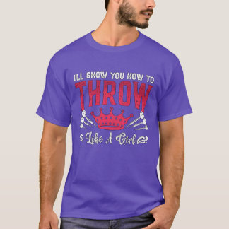 Darts Ill Show You Howohrow Darter Bullseye boy T-Shirt