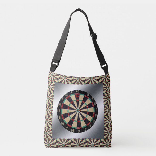 Darts Inspirational Design, Crossbody Bag (Front)