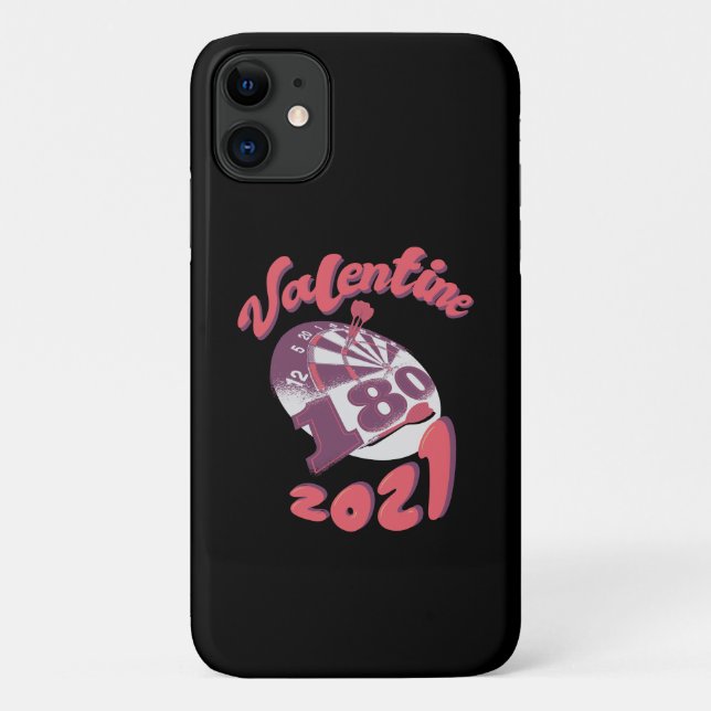 Darts is my Valentine 2021 Case-Mate iPhone Case (Back)