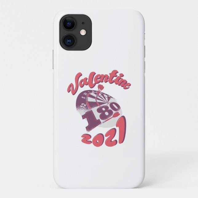Darts is my Valentine 2021 Case-Mate iPhone Case (Back)