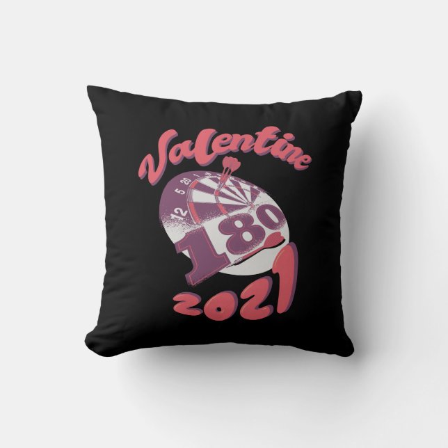 Darts is my Valentine 2021 Cushion (Front)