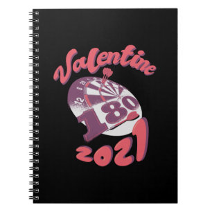 Darts is my Valentine 2021 Notebook