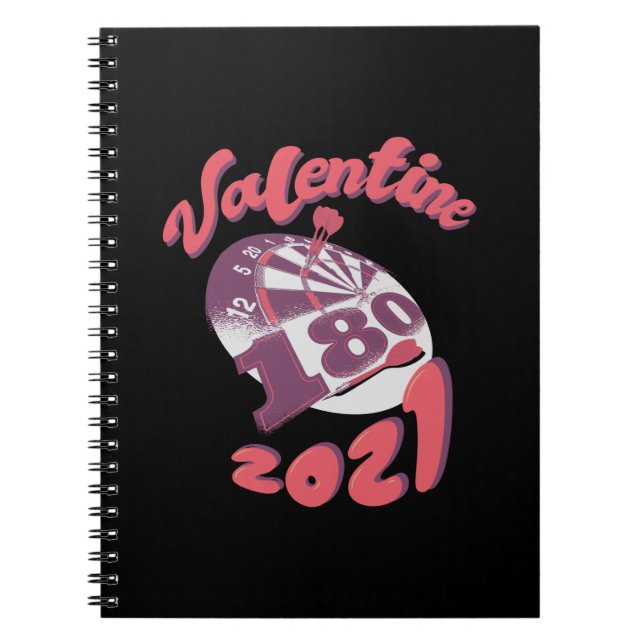 Darts is my Valentine 2021 Notebook (Front)