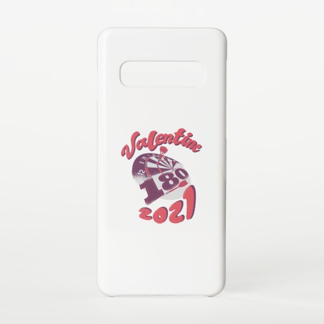 Darts is my Valentine 2021 Samsung Galaxy Case (Back)