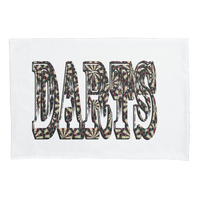 Darts Is The Word, Pillowcase (Front)