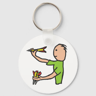 Darts Key Ring