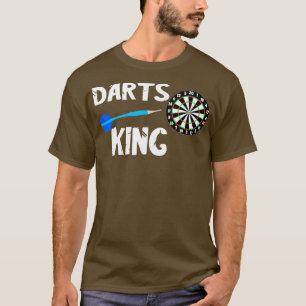 Darts King Dart Player Bullseye Board Dartboard T-Shirt