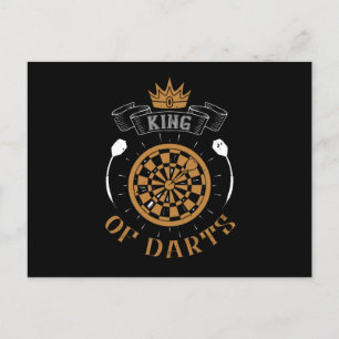 Darts - King Of Darts Postcard