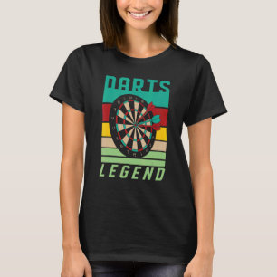 Darts Legend DartBoard Dart Player Bullseye Sport T-Shirt