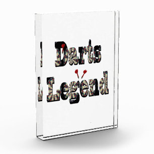 Darts Legend Is The Word, Photo Block
