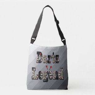 Darts Legend Picture Logo, Crossbody Bag