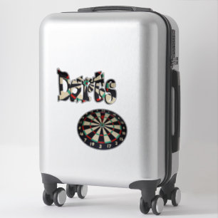 Darts Logo And Dartboard,