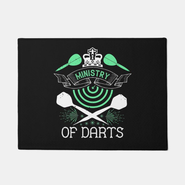 Darts - Ministry Of Darts Doormat (Front)