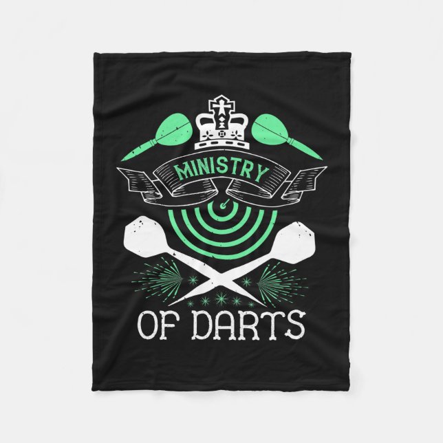 Darts - Ministry Of Darts Fleece Blanket (Front)