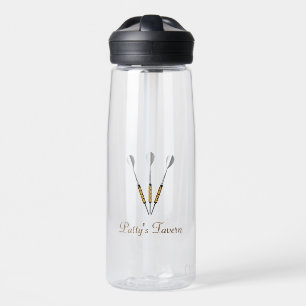 Darts Personalised Water Bottle