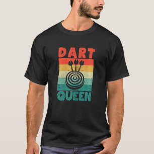 Darts Player Fans Proud Women Mother's Day Dart Q T-Shirt