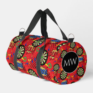 Darts Player Monogram Duffle Bag