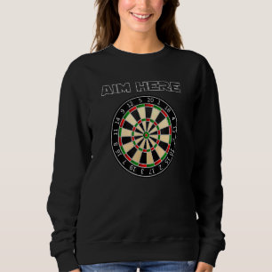Darts Players Bullseye Target Shooting Club - Dart Sweatshirt