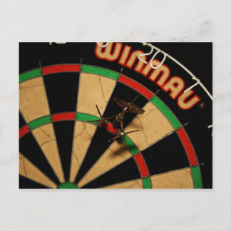 Darts Postcard