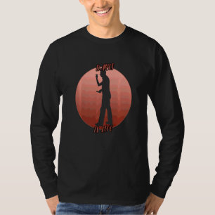Darts Shadow In A Red Circle T-Shirt