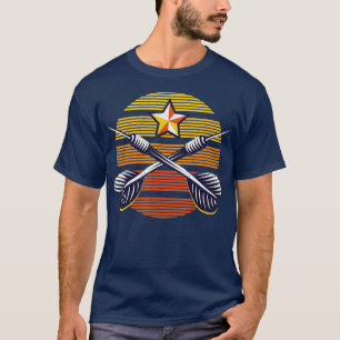 Darts Sports Lover Gift Vintage Retro Darts T-Shirt