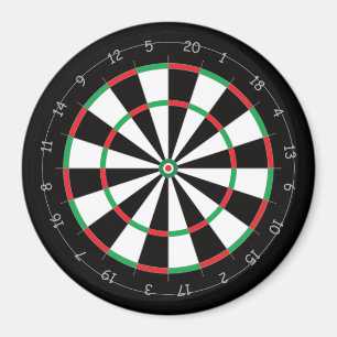 Darts Target for the Nerd Geeks Magnet