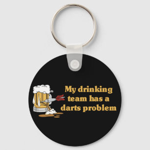 Darts Team Key Ring