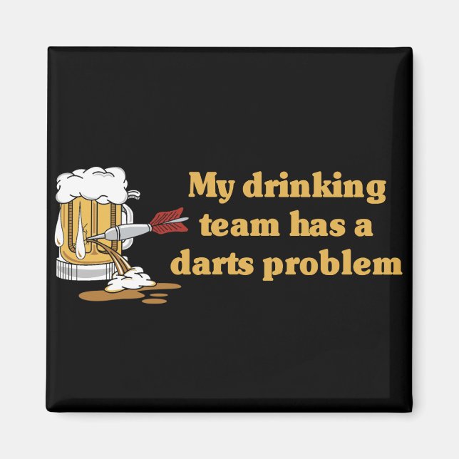 Darts Team Magnet (Front)
