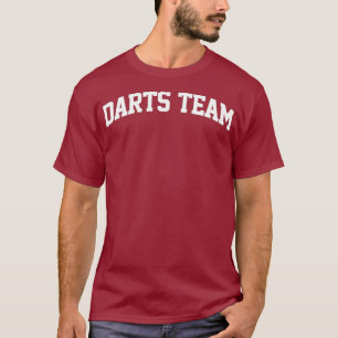 Darts Team Vintage Retro Job Sports Arch Funny T-Shirt